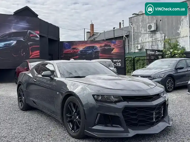 Chevrolet Camaro 2018, фото з оголошення 2 з 8, VIN 1G1FB1RX6J0164910