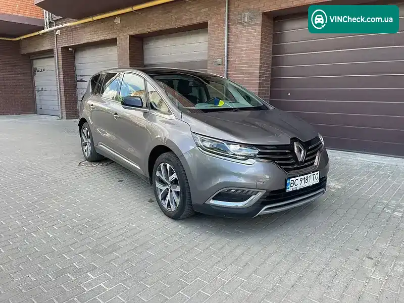 Renault Espace 2017, фото з оголошення 1 з 21, VIN VF1RFC00058447166