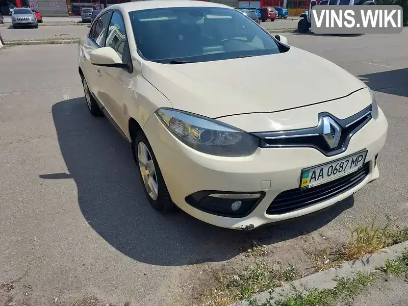 Renault Fluence 2015, фото з оголошення 1 з 17, VIN VF1LZBL0E53681374