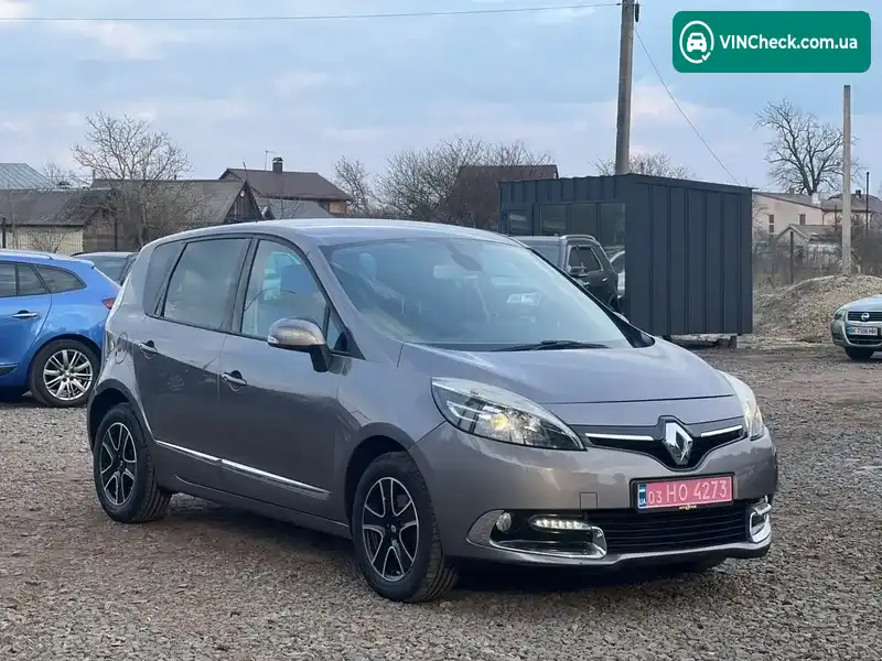 Renault Scenic 2015, фото з оголошення 1 з 20, VIN VF1JZ490J53628226