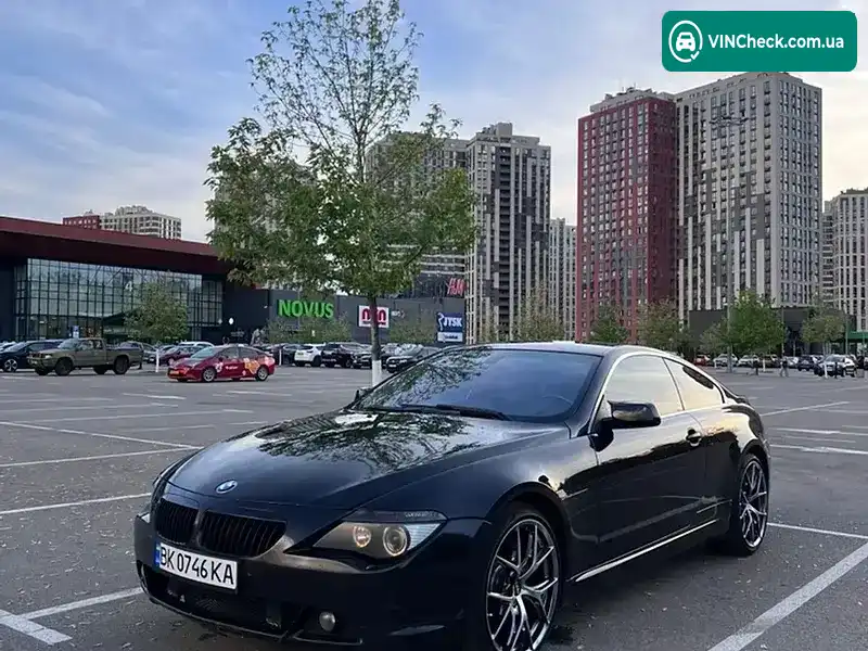 BMW 6 Series 2006, фото з оголошення 2 з 21, VIN WBAEH31010B703042