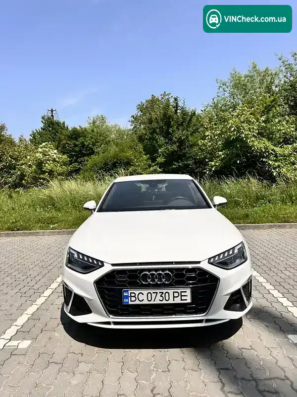 Audi A4 2023, фото з оголошення 1 з 10, VIN WAUZZZF45PN016748