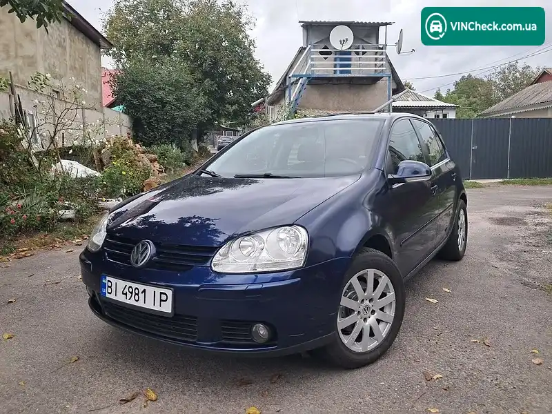 Volkswagen Golf 2006, фото з оголошення 1 з 20, VIN WVWZZZ1KZ6W143136