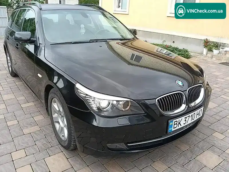 BMW 5 Series 2008, фото з оголошення 1 з 20, VIN WBAPX510X0C141143