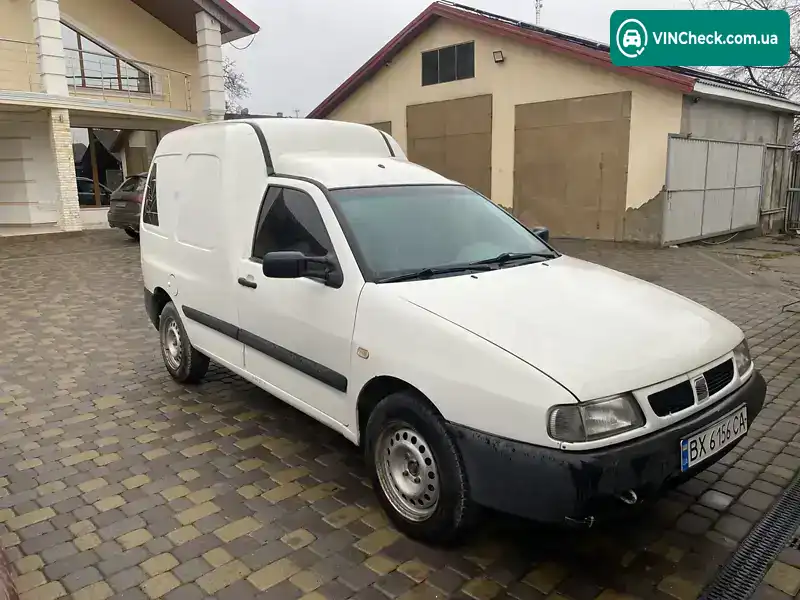 SEAT Inca 1998, фото з оголошення 1 з 9, VIN VSSZZZ9KZWR015584