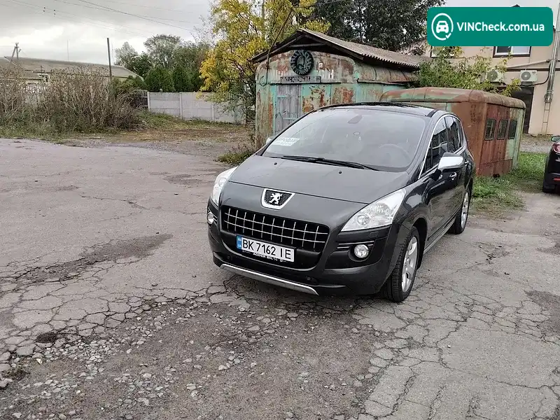Peugeot 3008 2009, фото з оголошення 1 з 17, VIN VF30U9HZH9S144203