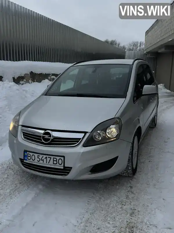 Opel Zafira 2011, фото з оголошення 1 з 9, VIN W0L0AHM75B2148387