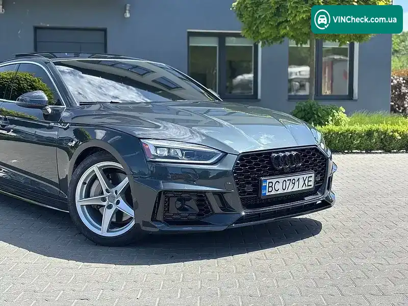 Audi A5 2019, фото з оголошення 2 з 20, VIN WAUDNCF57KA065591