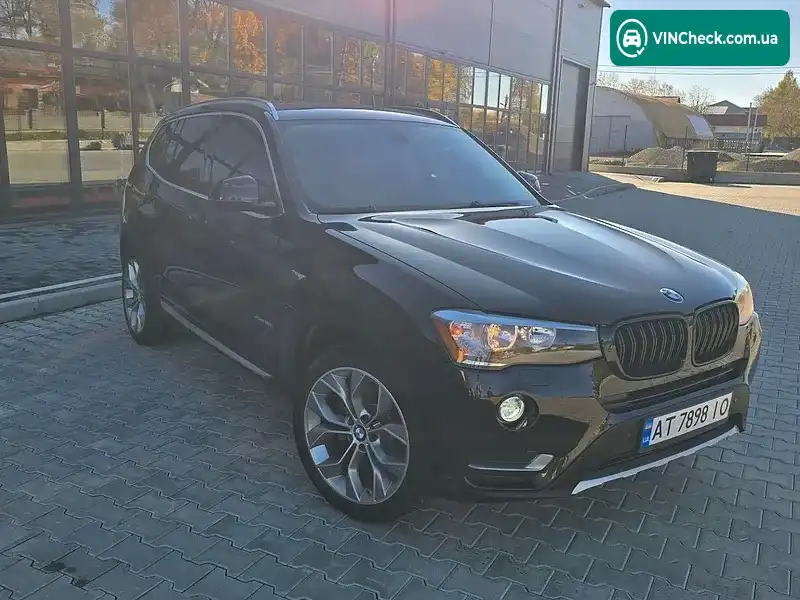BMW X3 2015, фото з оголошення 1 з 20, VIN 5UXWX9C5XG0D77853