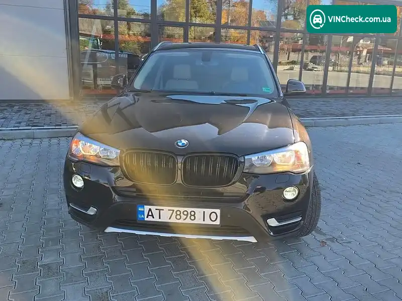BMW X3 2015, фото з оголошення 2 з 20, VIN 5UXWX9C5XG0D77853