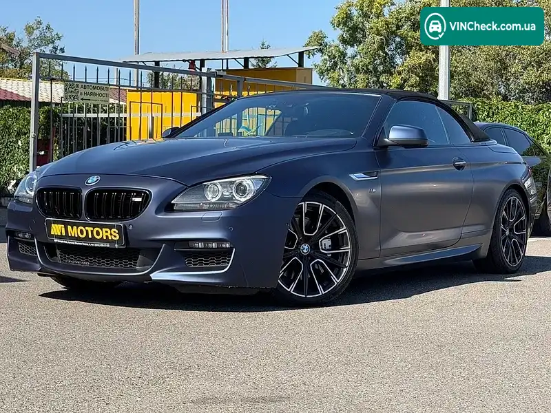 BMW 6 Series 2012, фото з оголошення 2 з 20, VIN WBALZ5C51CDX64702