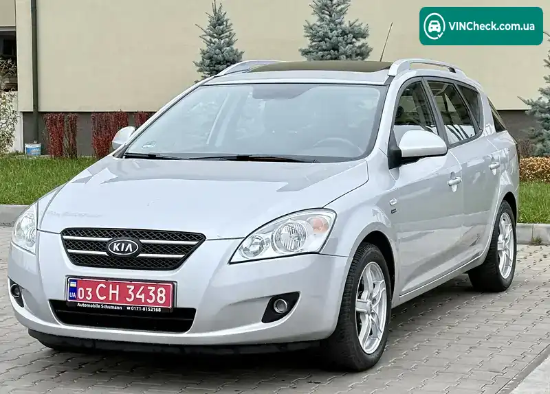 Kia Ceed 2008, фото з оголошення 2 з 20, VIN U5YFF52229L070460