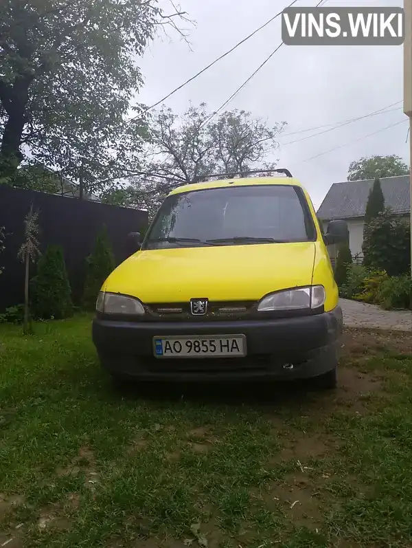 Peugeot Partner 1999, фото з оголошення 1 з 7, VIN VF35CWJZE60213472
