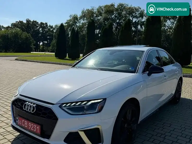 Audi A4 2020, фото з оголошення 1 з 20, VIN WAUEAAF45MA031079