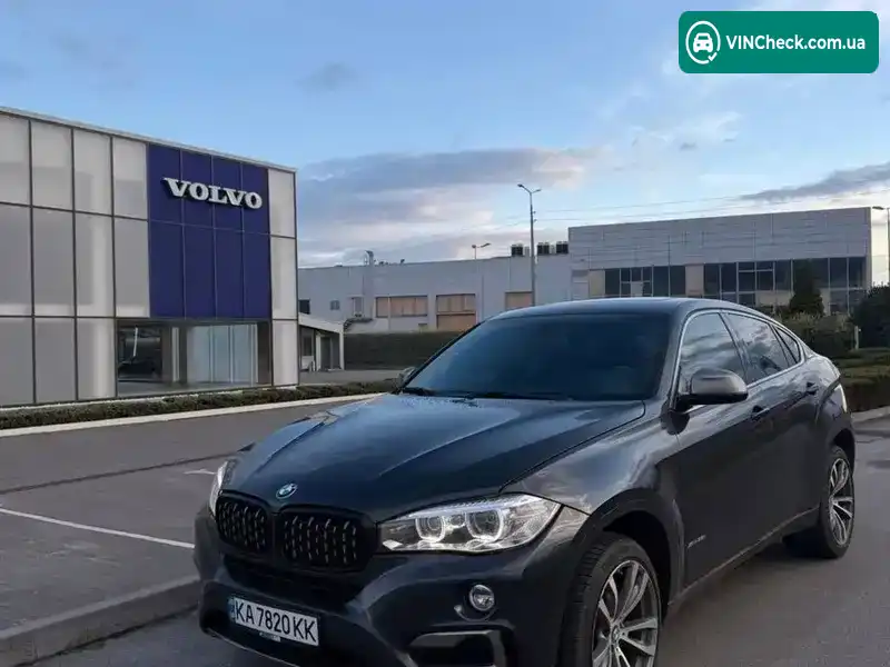BMW X6 2016, фото з оголошення 1 з 8, VIN 5UXKU2C50H0N84376
