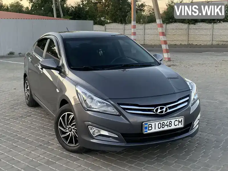 Hyundai Solaris 2015, фото з оголошення 1 з 21, VIN Z94CT41CBFR458932