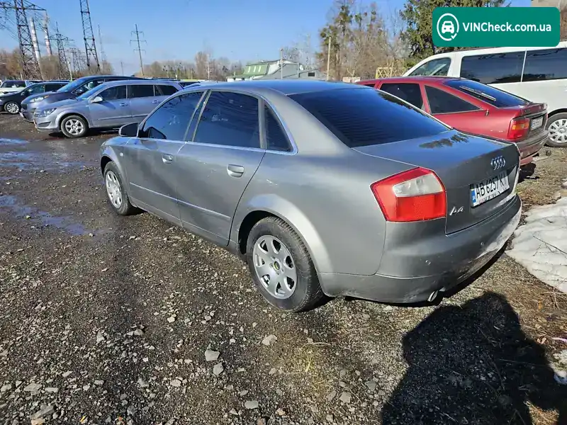 Audi A4 2003, фото з оголошення 2 з 14, VIN WAUZZZ8E14A168003