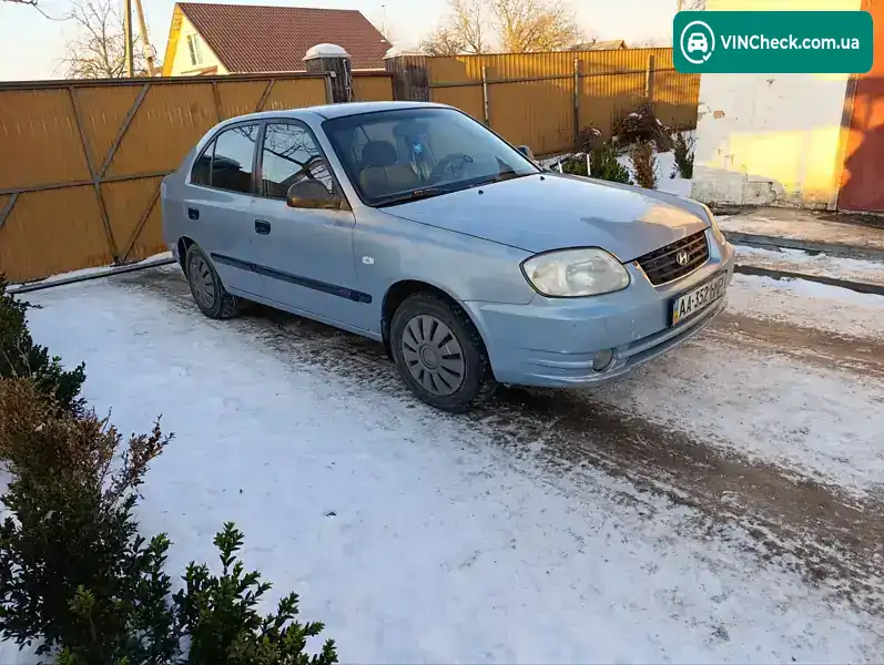 Hyundai Accent 2005, фото з оголошення 1 з 10, VIN KMHCG51GP5U287166