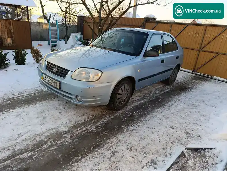 Hyundai Accent 2005, фото з оголошення 2 з 10, VIN KMHCG51GP5U287166