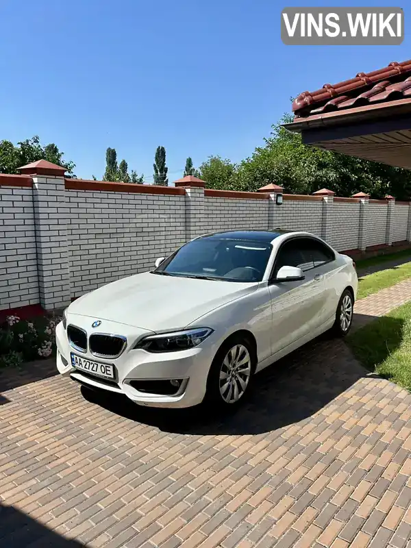 BMW 2 Series 2016, фото з оголошення 1 з 9, VIN WBA2F11080V597684