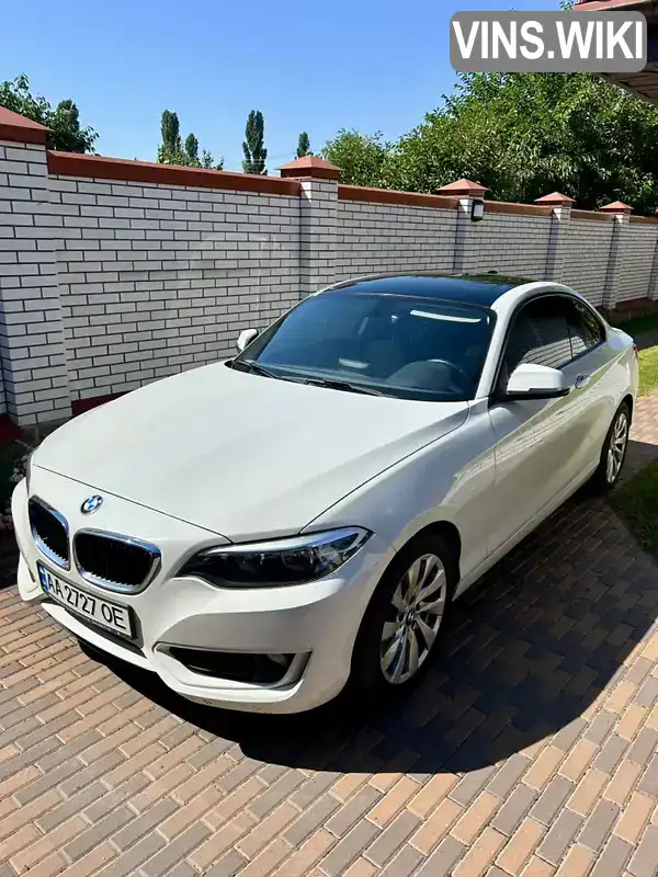 BMW 2 Series 2016, фото з оголошення 2 з 9, VIN WBA2F11080V597684