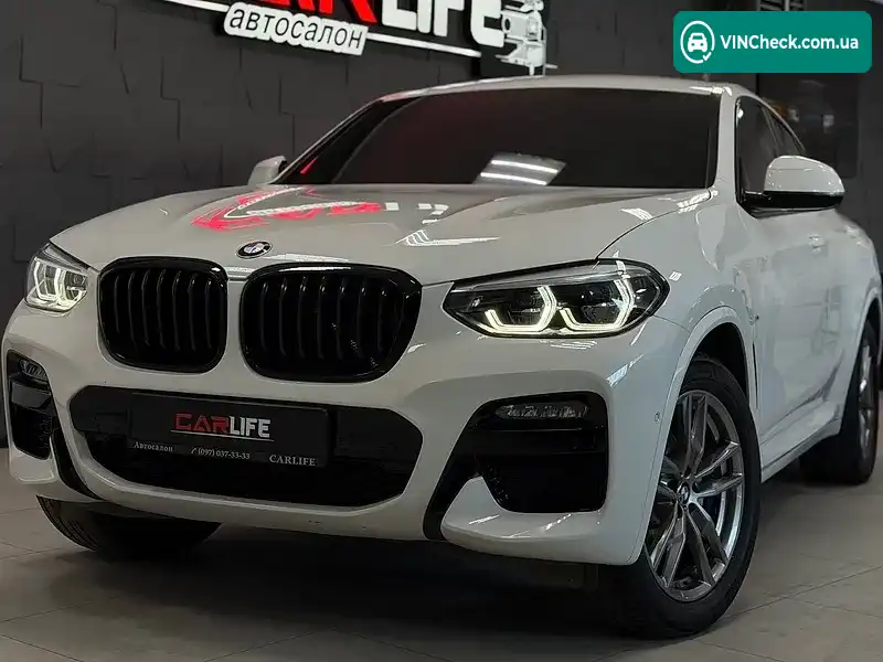 BMW X4 2021, фото з оголошення 1 з 20, VIN WBAUJ710309G94345