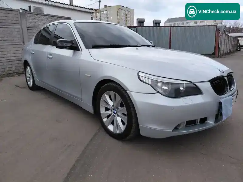 BMW 5 Series 2006, фото з оголошення 2 з 21, VIN WBANC51070CN43205