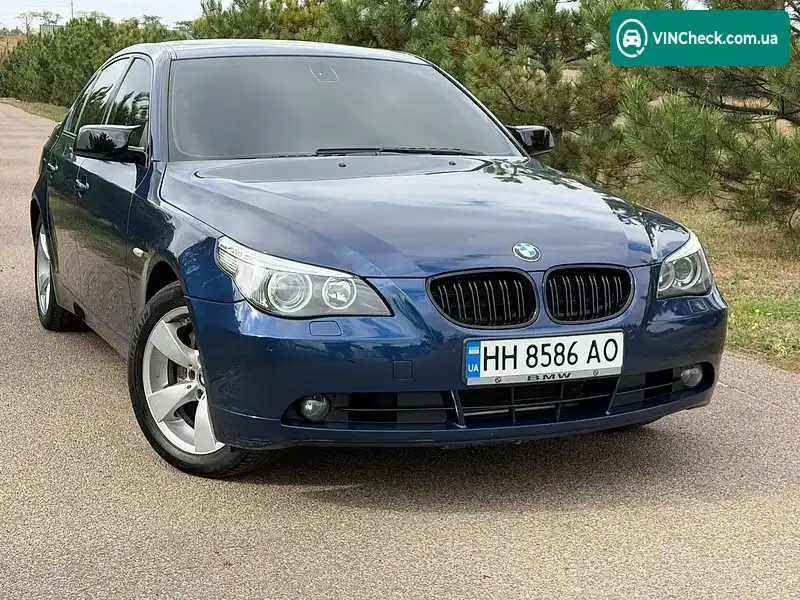 BMW 5 Series 2003, фото з оголошення 2 з 20, VIN WBANA71050B101093