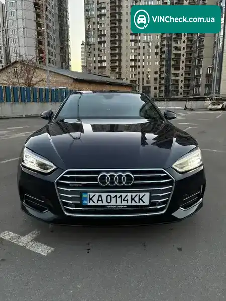 Audi A5 2017, фото з оголошення 1 з 21, VIN WAUPNAF55JA065329