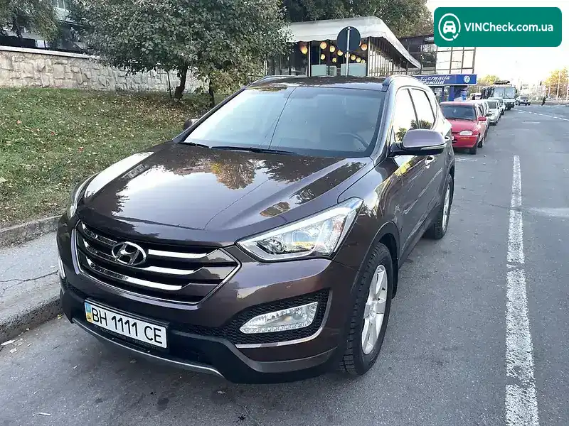Hyundai Santa FE 2015, фото з оголошення 1 з 17, VIN KMHST81XDFU458782