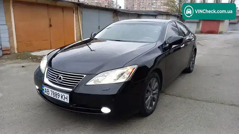 Lexus ES 2008, фото з оголошення 1 з 18, VIN JTHBJ46G182186177