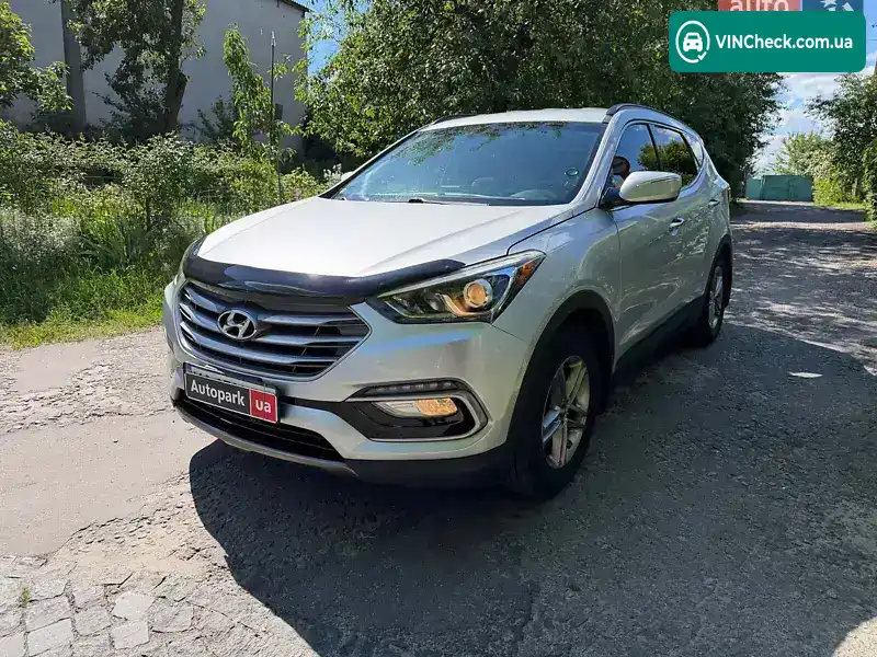 Hyundai Santa FE 2016, фото з оголошення 1 з 20, VIN 5XYZU3LB1HG445329