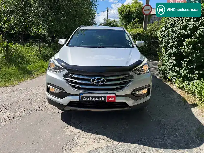 Hyundai Santa FE 2016, фото з оголошення 2 з 20, VIN 5XYZU3LB1HG445329