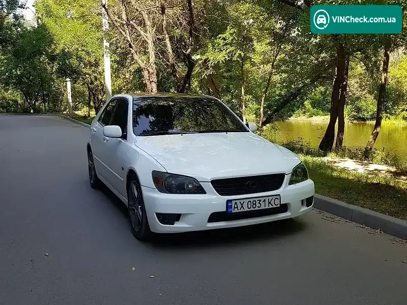 Lexus IS 1999, фото з оголошення, VIN JTDBS182500017536