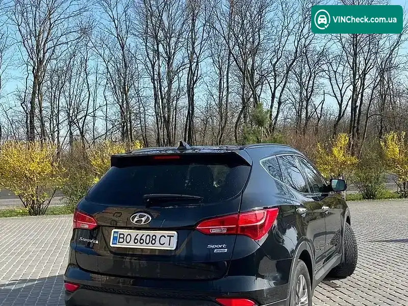Hyundai Santa FE 2015, фото з оголошення 2 з 14, VIN 5XYZUDLB6GG316975