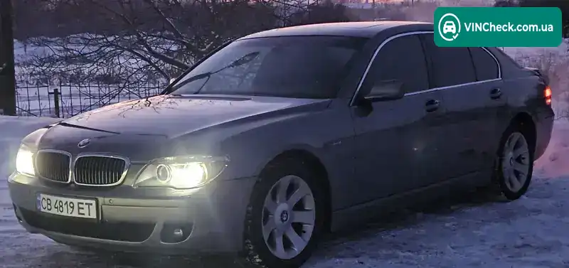 BMW 7 Series 2006, фото з оголошення 1 з 11, VIN WBAHL83567DT08046