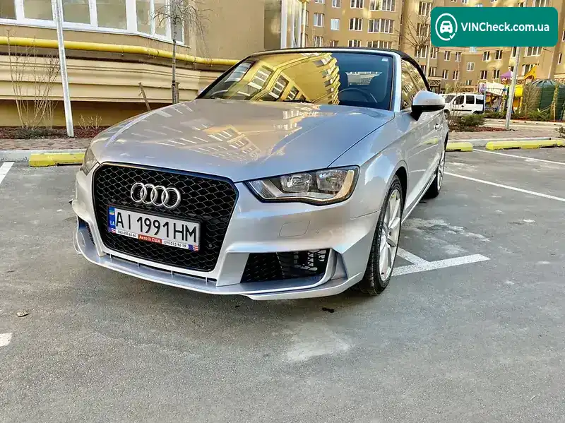 Audi A3 2016, фото з оголошення 2 з 20, VIN WAU38LFF6G1089142