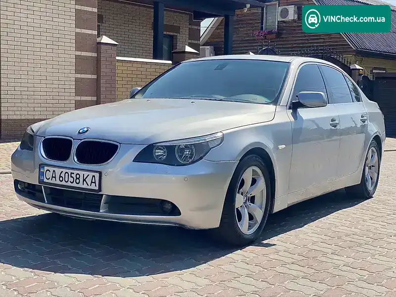BMW 5 Series 2004, фото з оголошення 1 з 19, VIN WBANC71040B639326