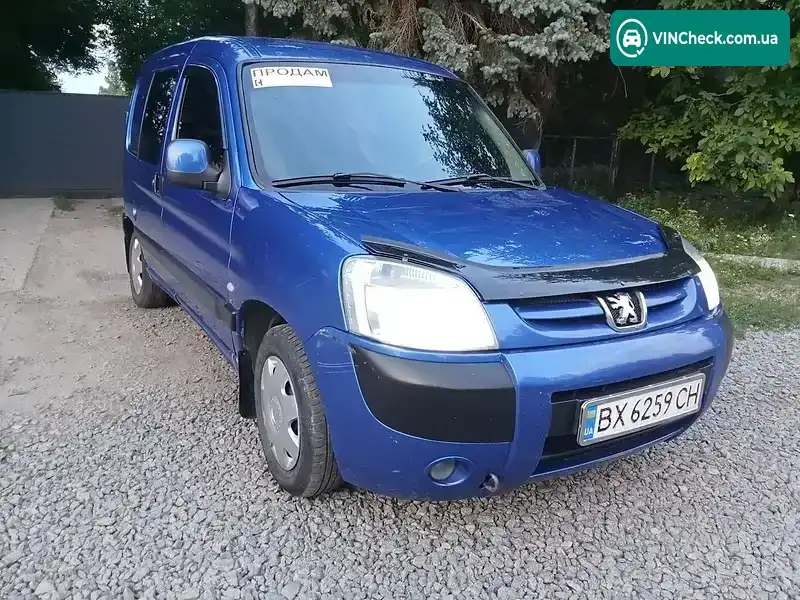 Peugeot Partner 2006, фото з оголошення 1 з 11, VIN VF3GB9HXC96192719