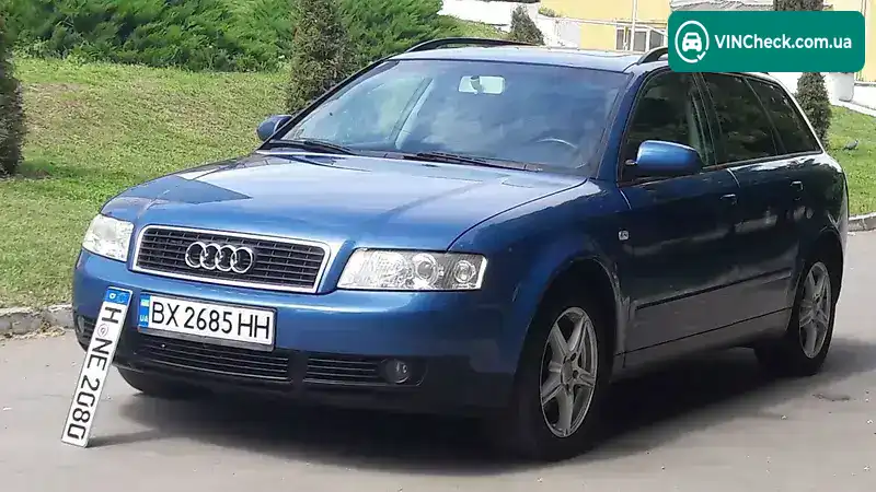 Audi A4 2001, фото з оголошення 1 з 20, VIN WAUZZZ8E52A112496