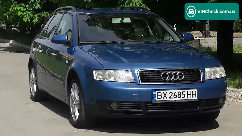 Audi A4 2001, фото з оголошення 2 з 20, VIN WAUZZZ8E52A112496
