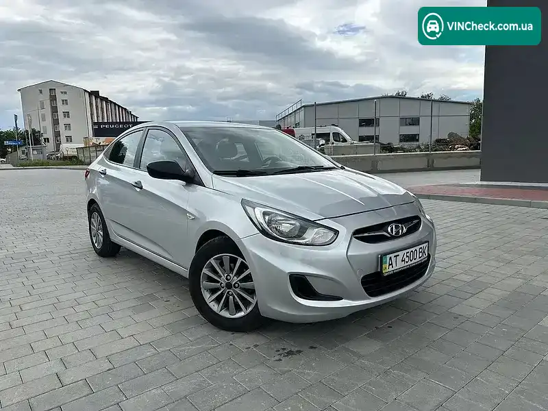 Hyundai Accent 2013, фото з оголошення 1 з 20, VIN Z94CT41CADR203605
