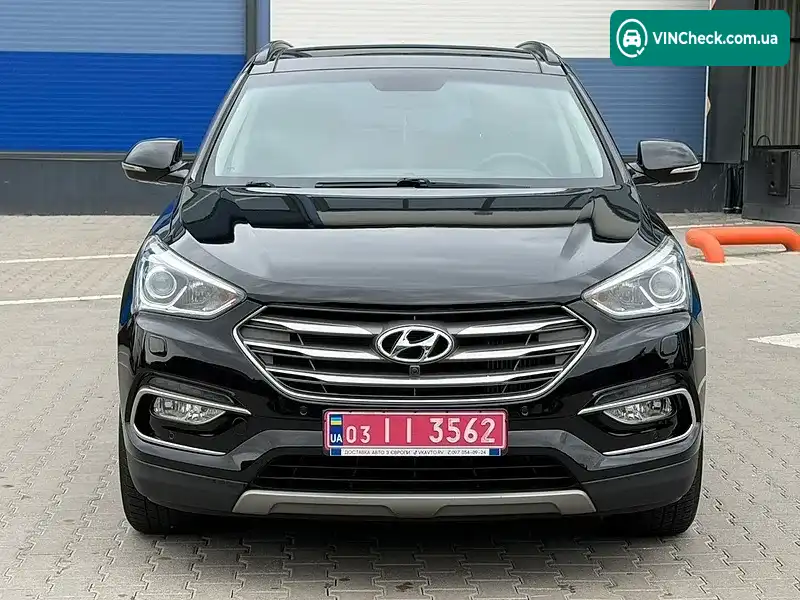 Hyundai Santa FE 2017, фото з оголошення 1 з 20, VIN KMHSU81XDHU682784