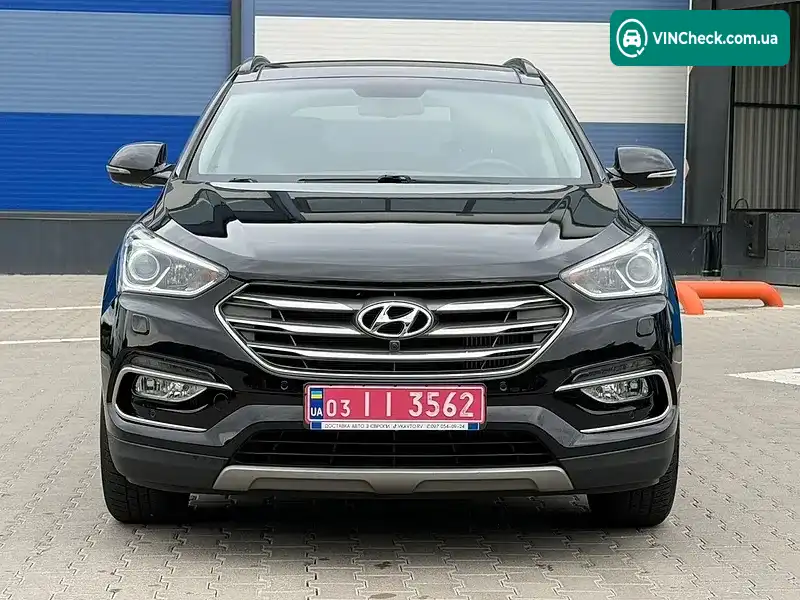 Hyundai Santa FE 2017, фото з оголошення 2 з 20, VIN KMHSU81XDHU682784