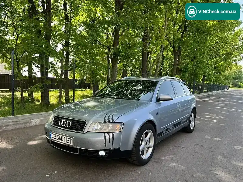 Audi A4 2002, фото з оголошення 1 з 20, VIN WAUZZZ8E93A119839