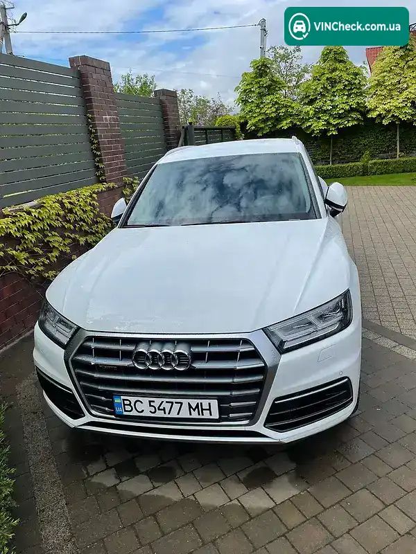 Audi Q5 2019, фото з оголошення 1 з 20, VIN WAUZZZFY9L2026455