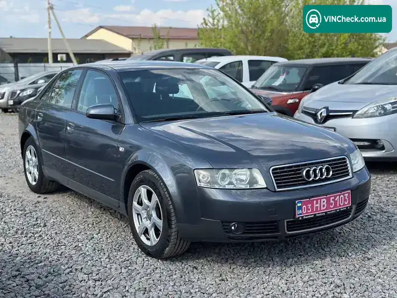 Audi A4 2001, фото з оголошення 1 з 8, VIN WAUZZZ8EZ1A071086