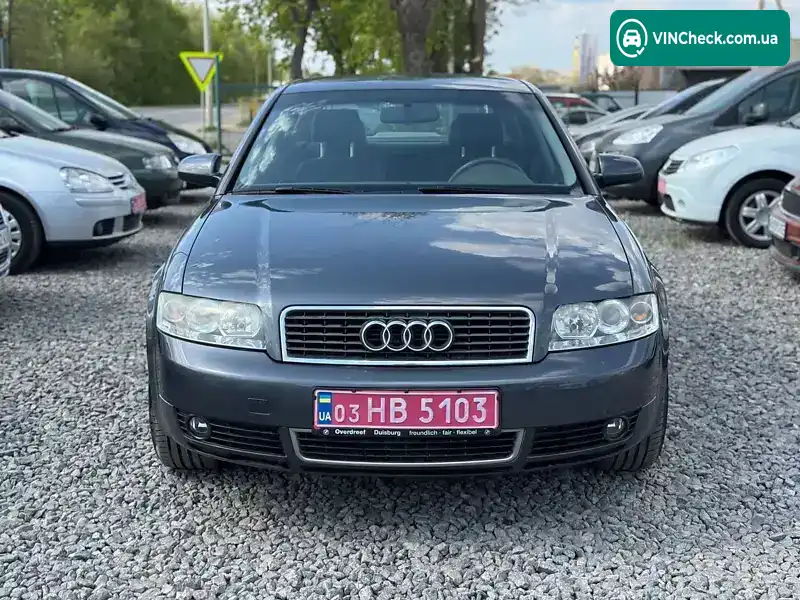 Audi A4 2001, фото з оголошення 2 з 8, VIN WAUZZZ8EZ1A071086