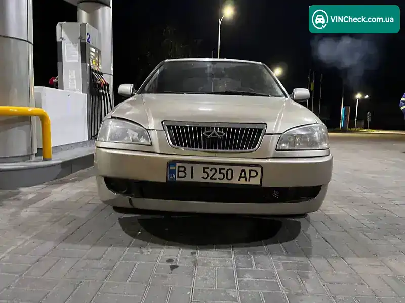 Chery Amulet 2007, фото з оголошення 1 з 6, VIN Y6DDA11B38D022380