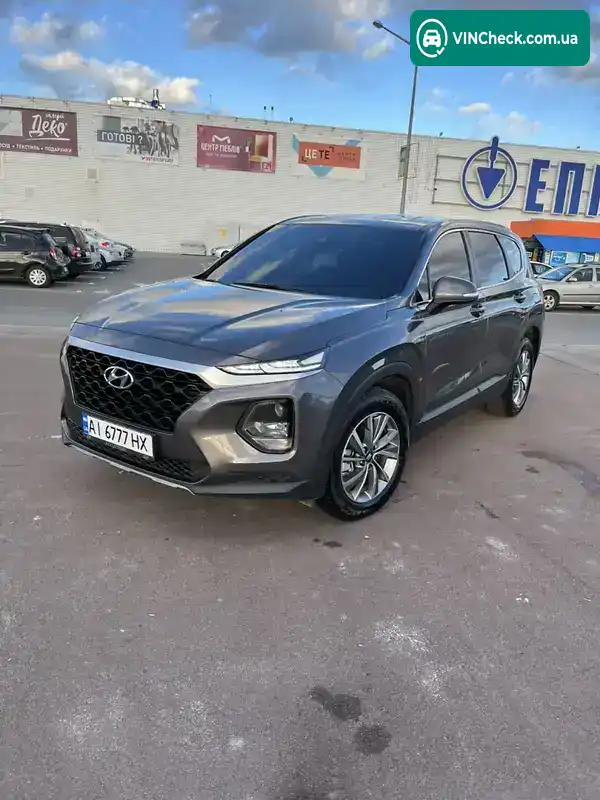 Hyundai Santa FE 2018, фото з оголошення 2 з 11, VIN KMHS281BBKU024003